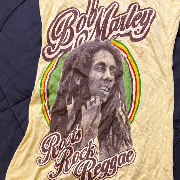 Bob Marley Yellow Tank Top - Picture 2 of 7